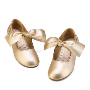 Girl's Mary Jane Bow Ballerina Flats NWT